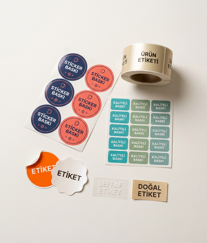 Sticker-Etiket