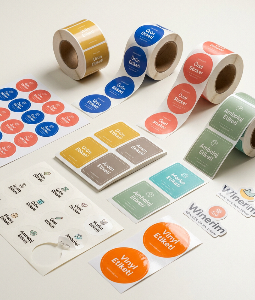 Sticker-Etiket